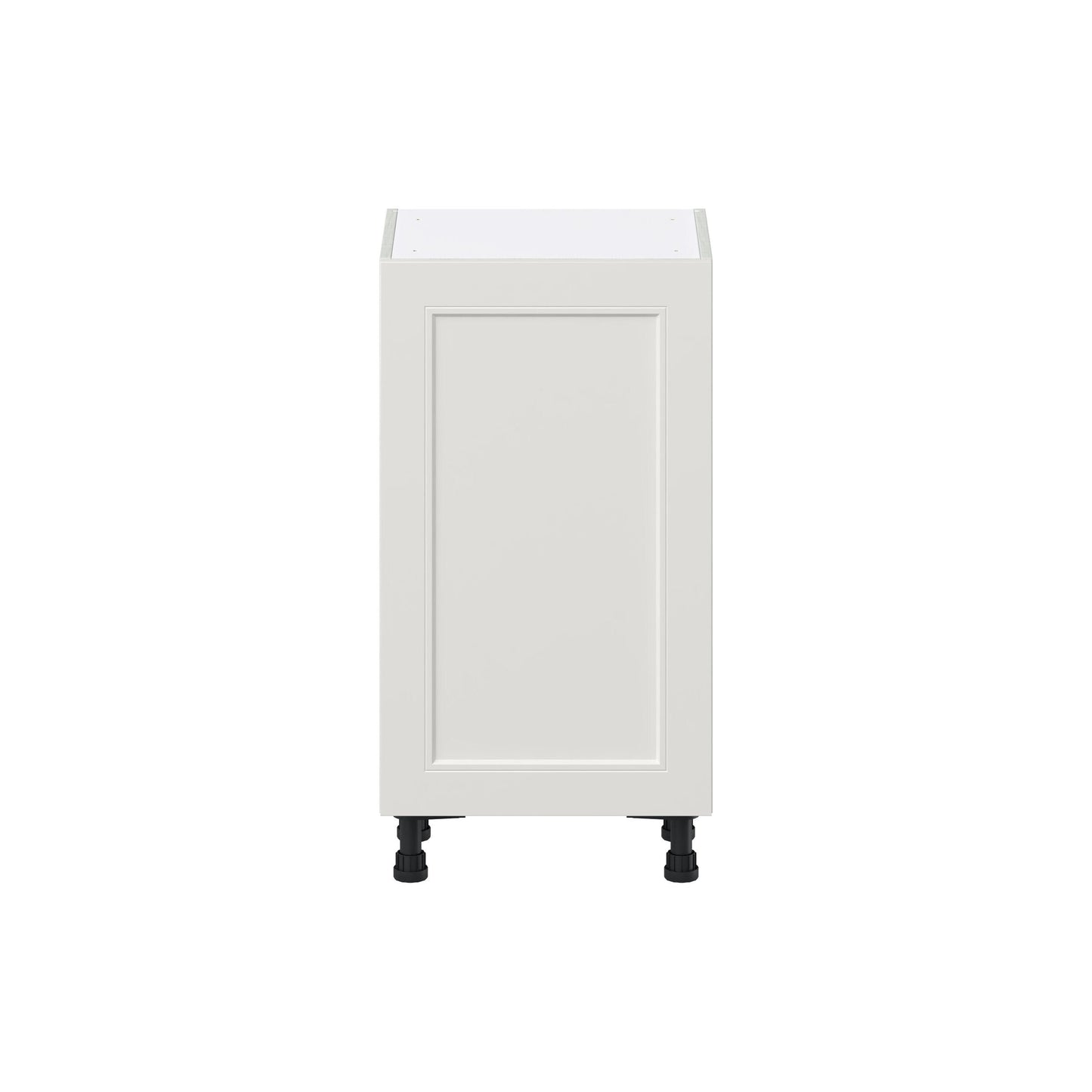 Hugo&Borg Belcourt 18-in W x 34.5-in H x 14-in D Gray Painted Base Fully Assembled Cabinet (Recessed Panel Shaker Door Style)
