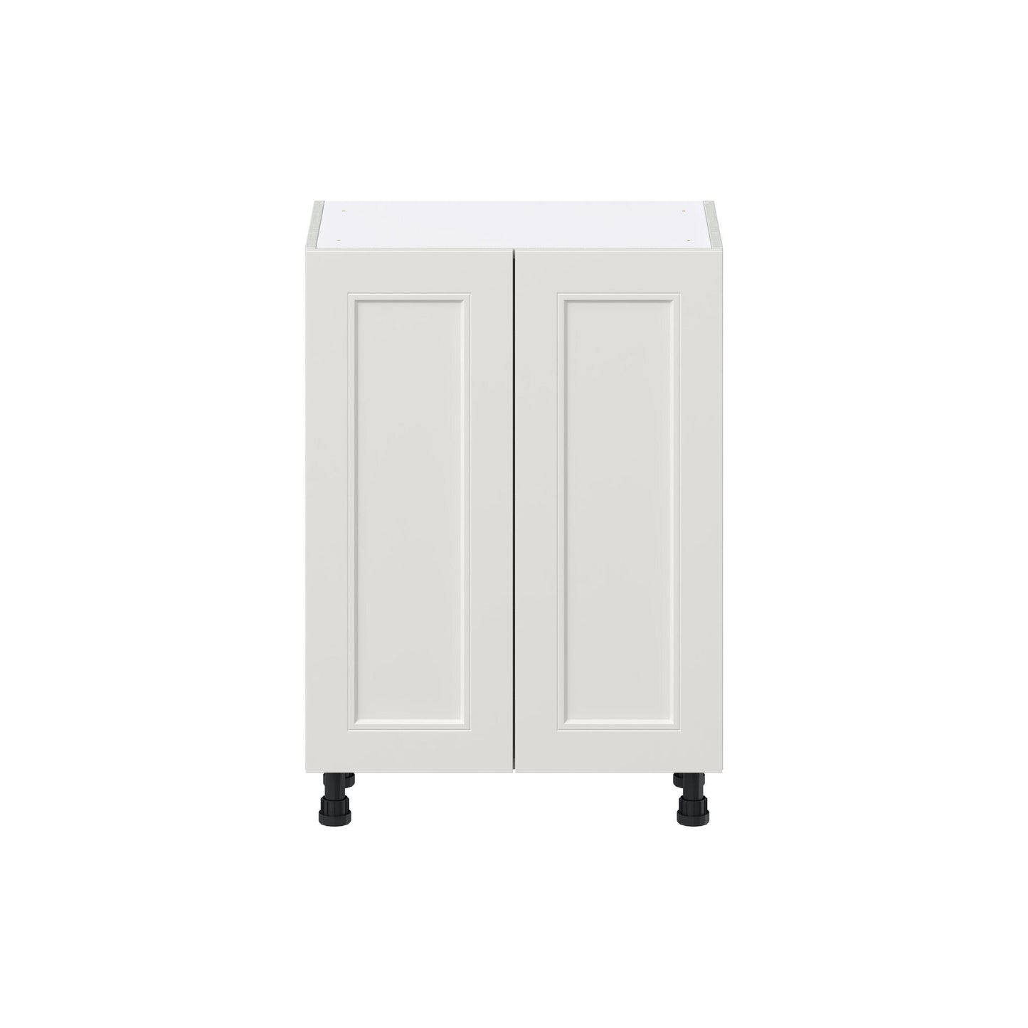 Hugo&Borg Belcourt 24-in W x 34.5-in H x 14-in D Gray Painted Base Fully Assembled Cabinet (Recessed Panel Shaker Door Style)