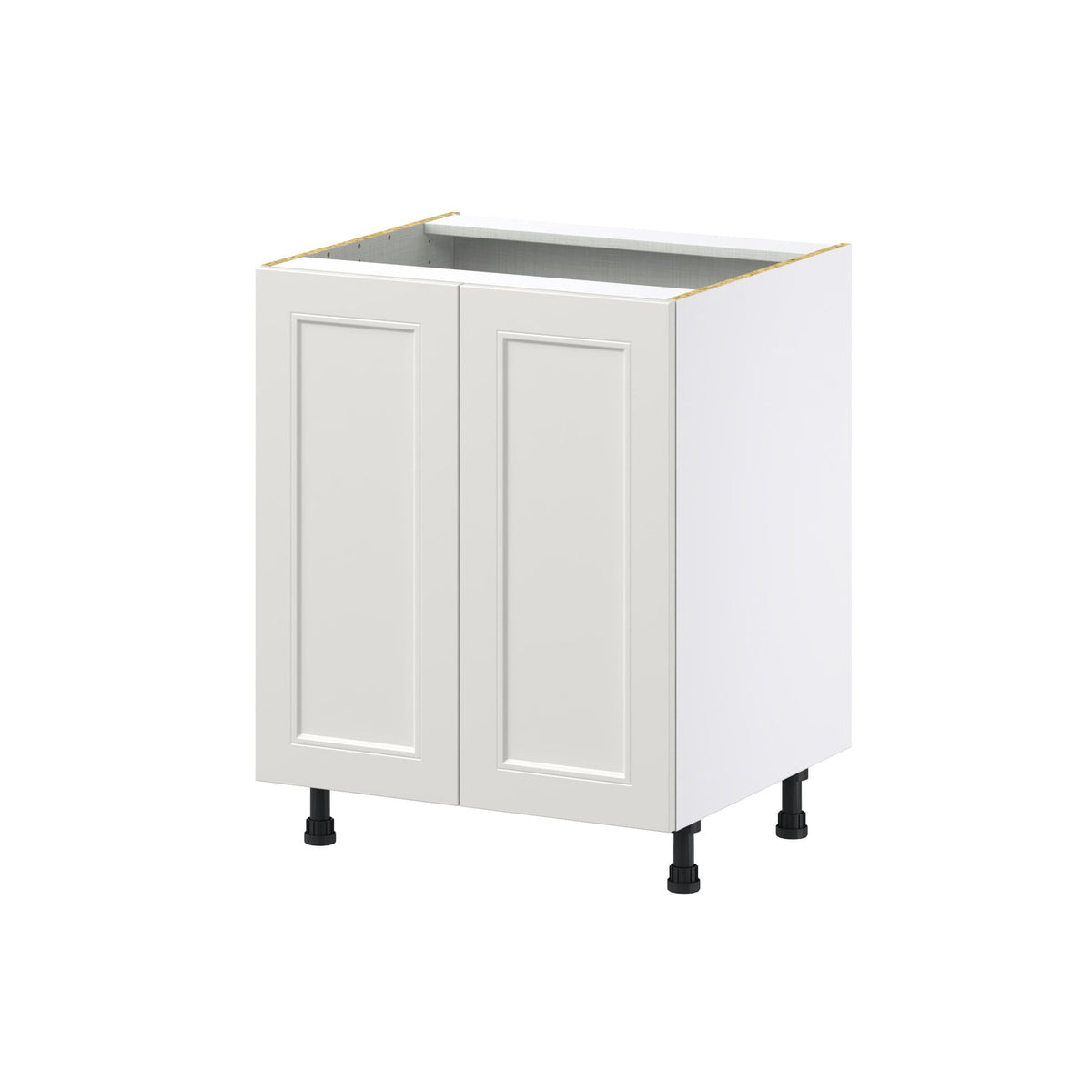 Hugo&Borg Belcourt 27-in W x 34.5-in H x 24-in D Gray Painted Sink Base Fully Assembled Cabinet (Recessed Panel Shaker Style)