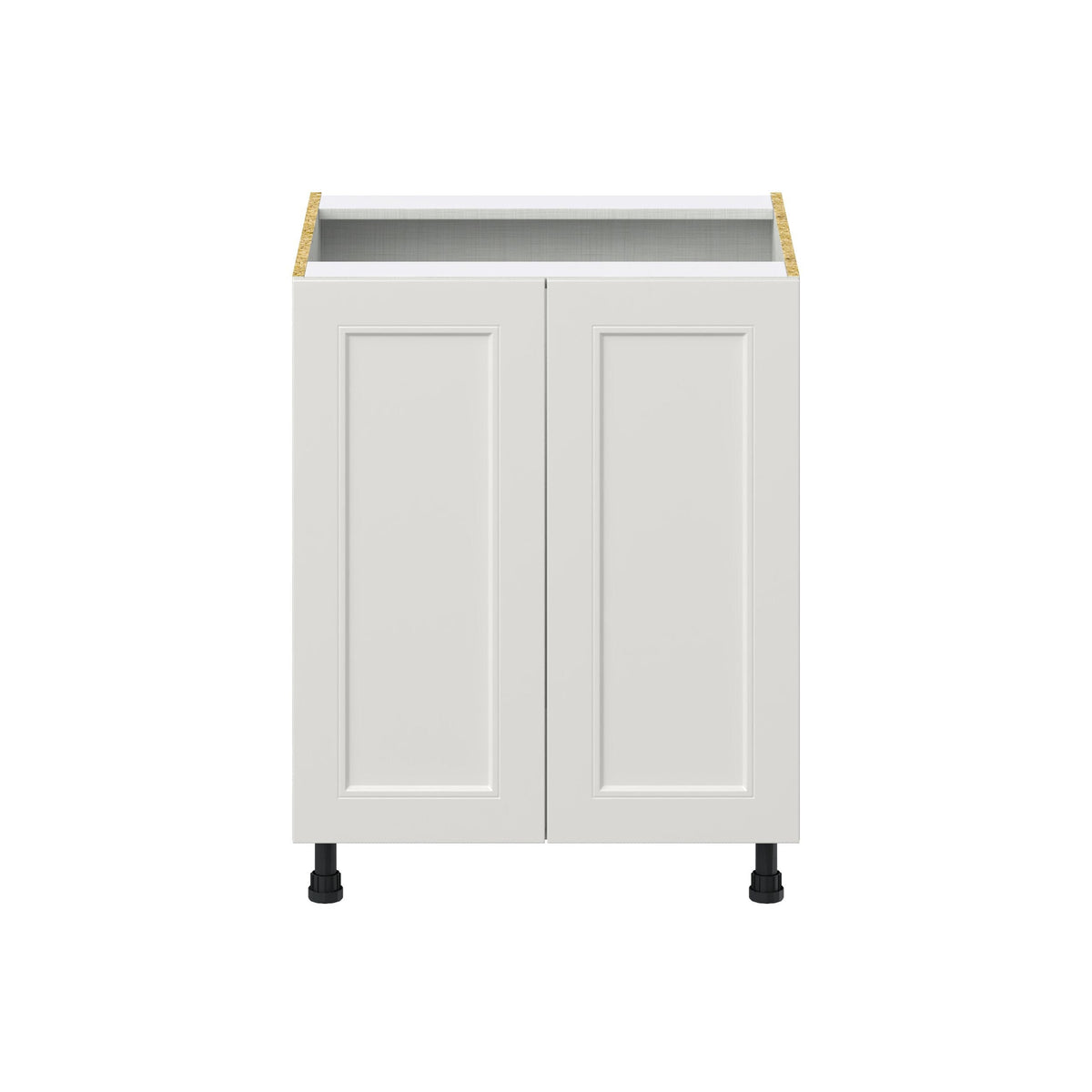 Hugo&Borg Belcourt 27-in W x 34.5-in H x 24-in D Gray Painted Sink Base Fully Assembled Cabinet (Recessed Panel Shaker Style)