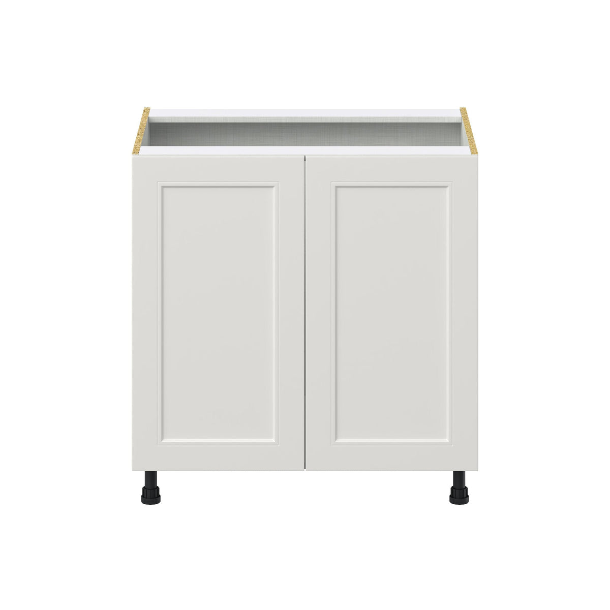Hugo&Borg Belcourt 33-in W x 34.5-in H x 24-in D Gray Painted Base Fully Assembled Cabinet (Recessed Panel Shaker Door Style)