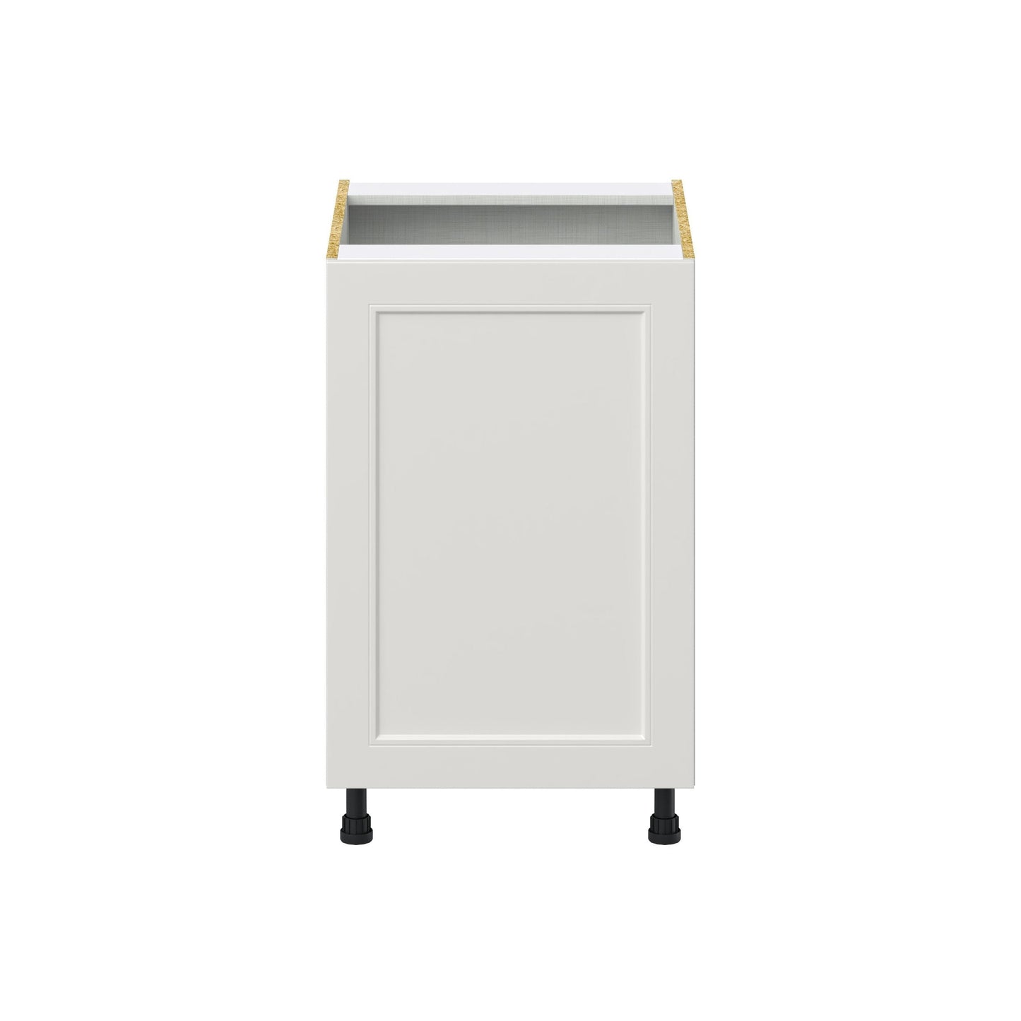 Hugo&Borg Belcourt 21-in W x 34.5-in H x 24-in D Gray Painted 3-Drawers Base Fully Assembled Cabinet (Recessed Panel Shaker Style)