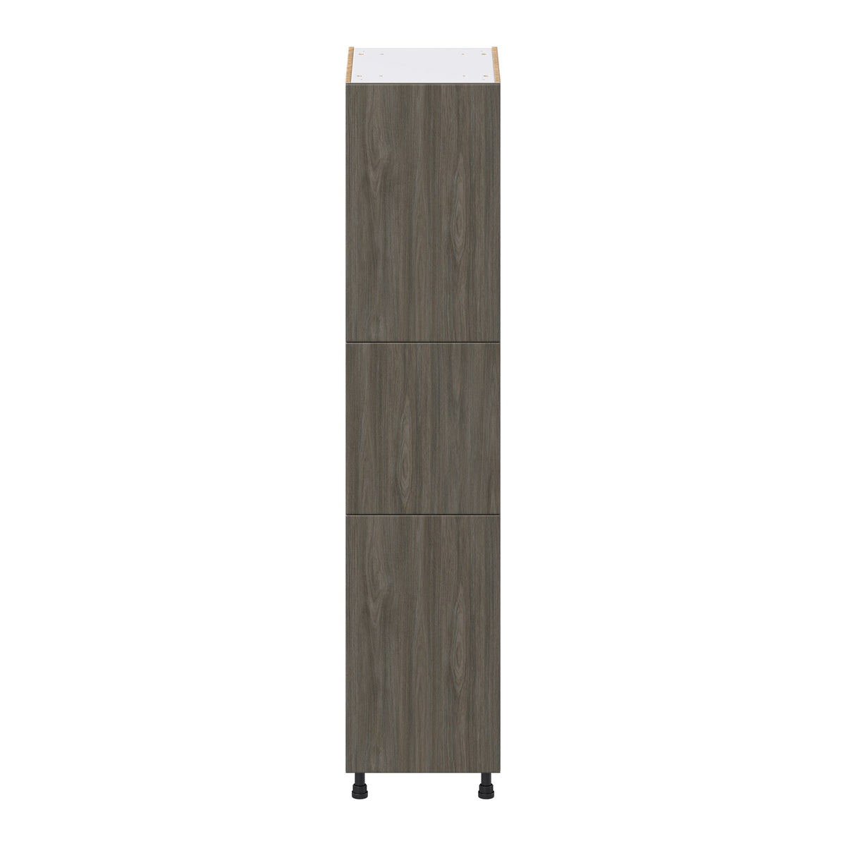 Hugo&Borg Savane 18-in W x 84.5-in H x 24-in D Textmel Pantry Fully Assembled Cabinet (Flat Panel Slab Door Style)