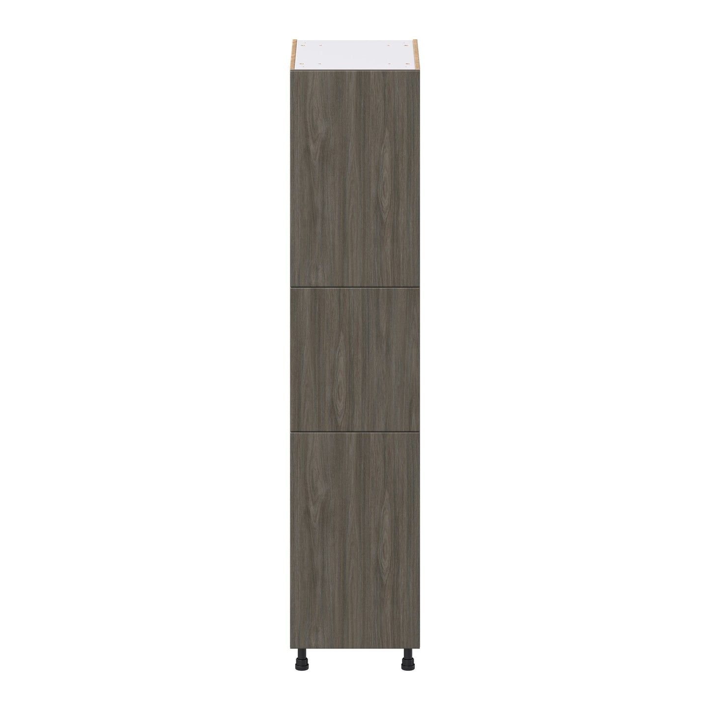 Hugo&Borg Savane 18-in W x 84.5-in H x 24-in D Textmel Pantry Fully Assembled Cabinet (Flat Panel Slab Door Style)