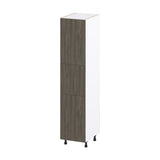 Hugo&Borg Savane 18-in W x 84.5-in H x 24-in D Textmel Pantry Fully Assembled Cabinet (Flat Panel Slab Door Style)