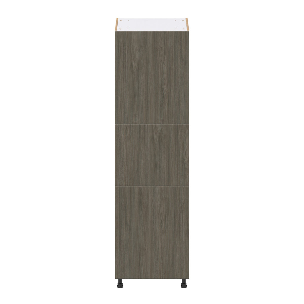 Hugo&Borg Savane 24-in W x 84.5-in H x 24-in D Textmel Pantry Fully Assembled Cabinet (Flat Panel Slab Door Style)