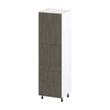 Hugo&Borg Savane 24-in W x 84.5-in H x 24-in D Textmel 5-Drawer Pantry Fully Assembled Cabinet (Flat Panel Slab Style)