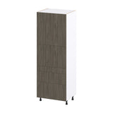 Hugo&Borg Savane 30-in W x 84.5-in H x 24-in D Textmel 5-Drawers Pantry Fully Assembled Cabinet (Flat Panel Slab Style)
