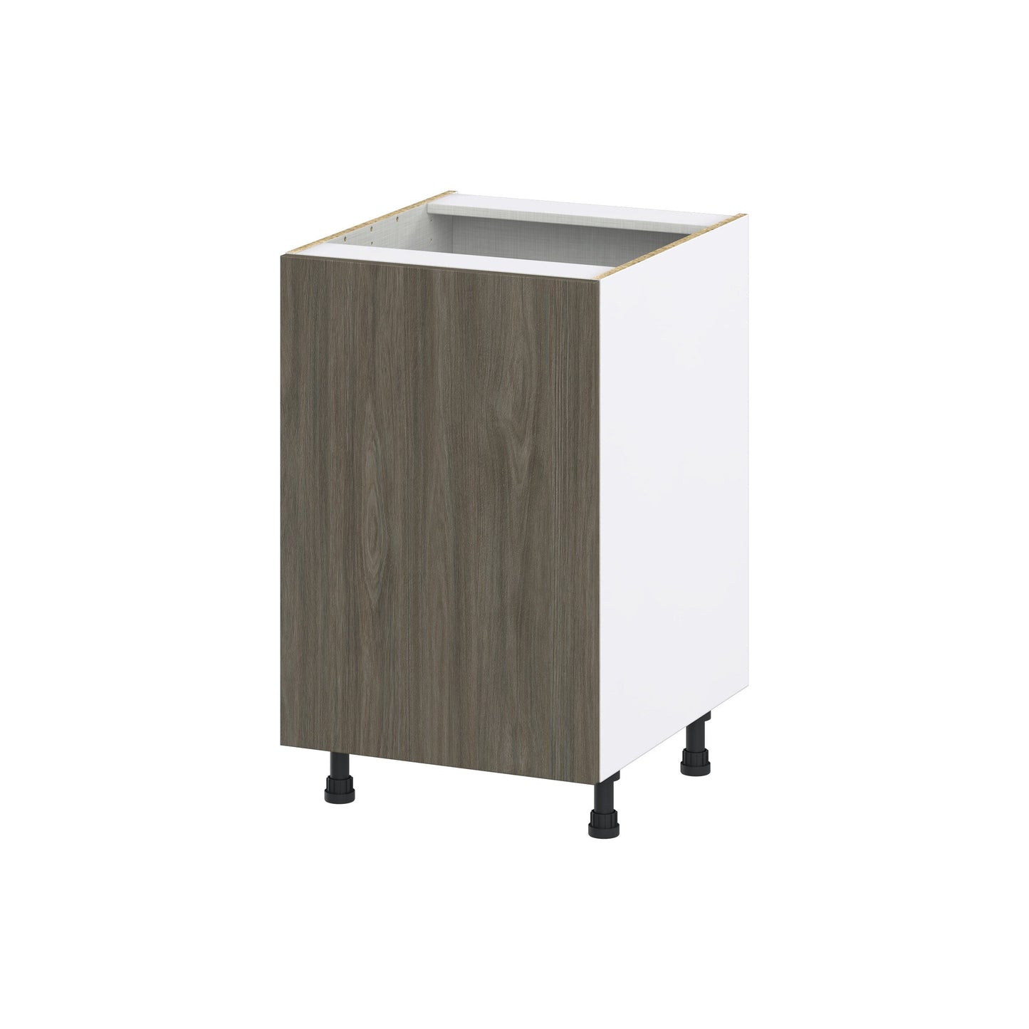 Hugo&Borg Savane 21-in W x 34.5-in H x 24-in D Textmel 3-Drawers Base Fully Assembled Cabinet (Flat Panel Slab Style)