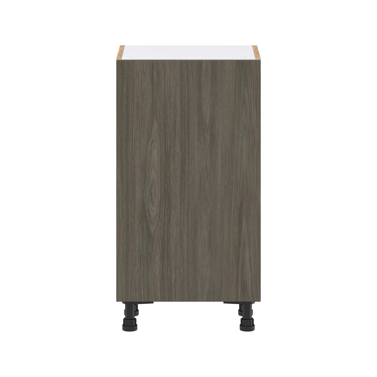 Hugo&Borg Savane 18-in W x 34.5-in H x 14-in D Textmel Base Fully Assembled Cabinet (Flat Panel Slab Door Style)