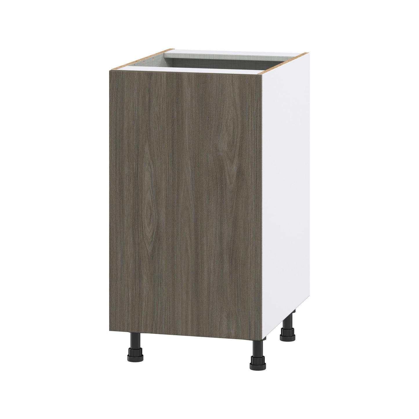 Hugo&Borg Savane 18-in W x 34.5-in H x 24-in D Textmel 3-Drawers Base Fully Assembled Cabinet (Flat Panel Slab Style)