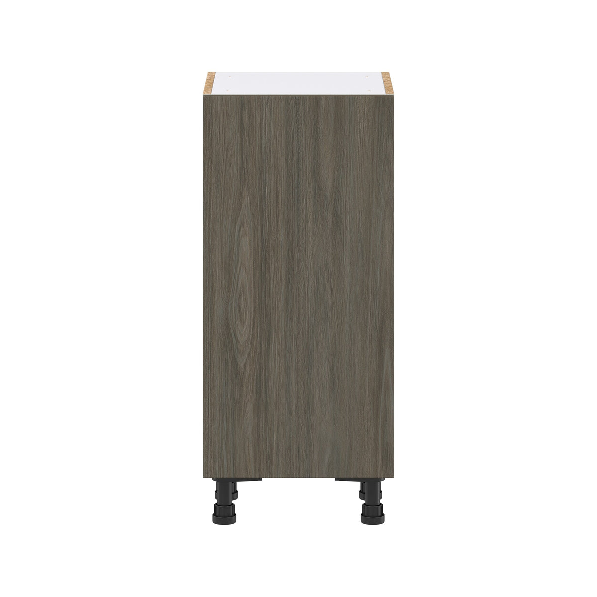 Hugo&Borg Savane 15-in W x 34.5-in H x 14-in D Textmel 3-Drawers Base Fully Assembled Cabinet (Flat Panel Slab Style)
