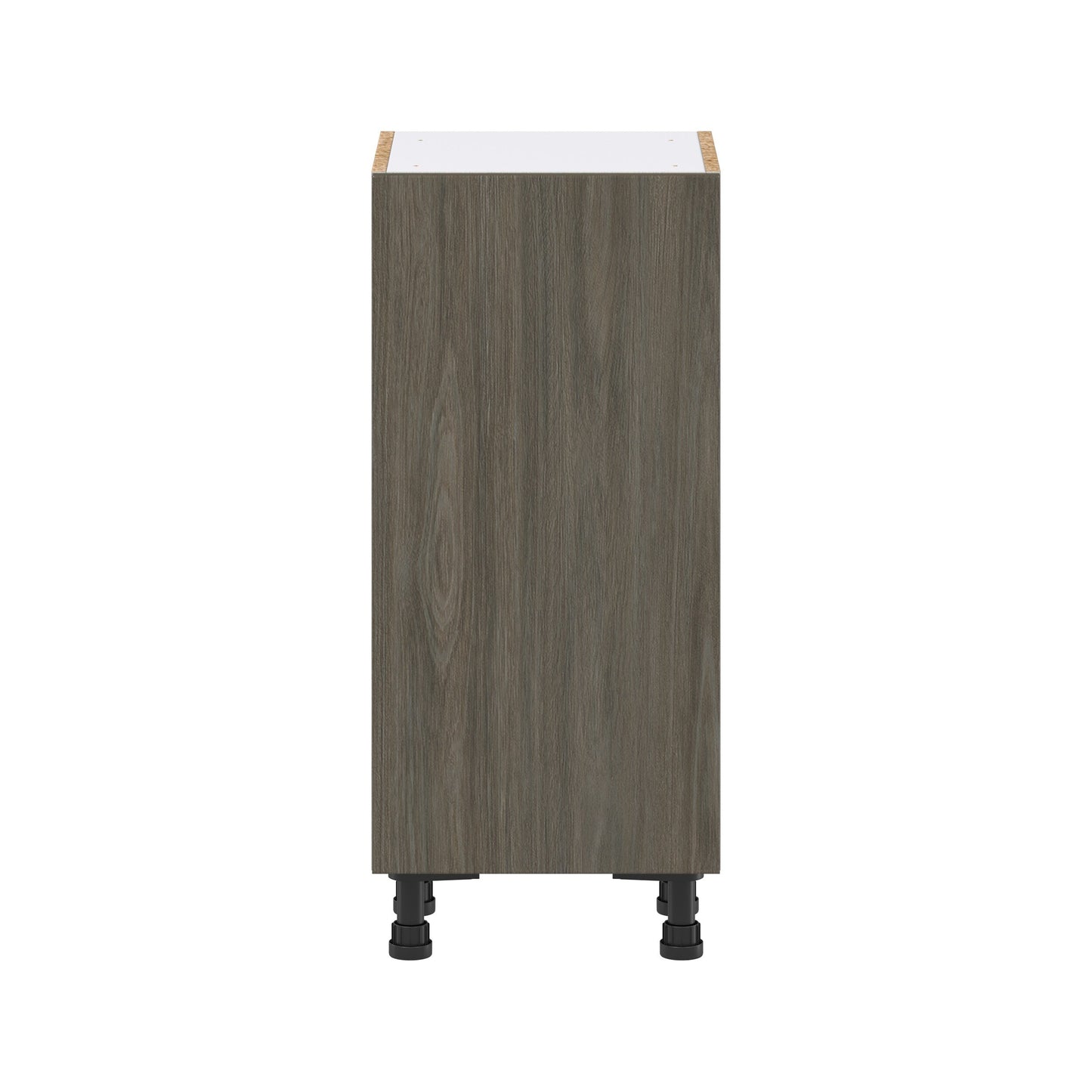 Hugo&Borg Savane 15-in W x 34.5-in H x 14-in D Textmel 3-Drawers Base Fully Assembled Cabinet (Flat Panel Slab Style)