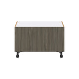 Hugo&Borg Savane 30-in W x 19.5-in H x 24-in D Textmel 1-Drawer Base Fully Assembled Cabinet (Flat Panel Style)