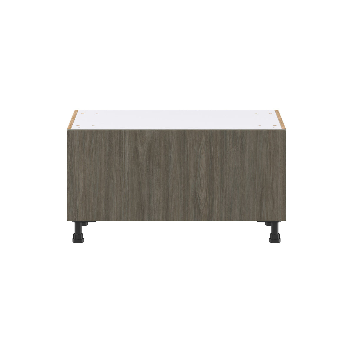 Hugo&Borg Savane 36-in W x 19.5-in H x 24-in D Textmel 1-Drawer Base Fully Assembled Cabinet (Flat Panel Style)