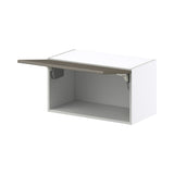 Hugo&Borg Savane 27-in W x 15-in H x 14-in D Textmel Wall Fully Assembled Cabinet (Flat Panel Slab Door Style)