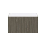 Hugo&Borg Savane 27-in W x 15-in H x 14-in D Textmel Wall Fully Assembled Cabinet (Flat Panel Slab Door Style)