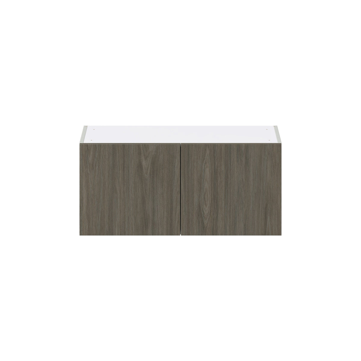 Hugo&Borg Savane 33-in W x 15-in H x 14-in D Textmel Wall Fully Assembled Cabinet (Flat Panel Slab Door Style)