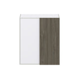 Hugo&Borg Savane 30-in W x 35-in H x 14-in D Textmel Wall Fully Assembled Cabinet (Flat Panel Slab Door Style)