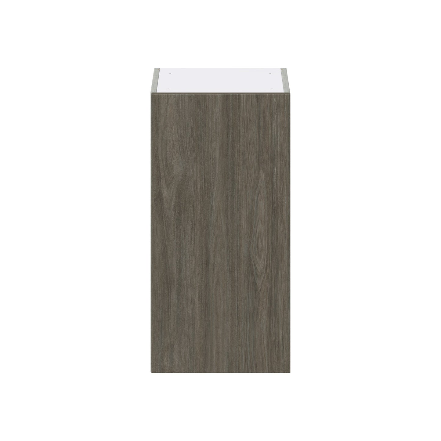 Hugo&Borg Savane 15-in W x 30-in H x 14-in D Textmel Wall Fully Assembled Cabinet (Flat Panel Slab Door Style)
