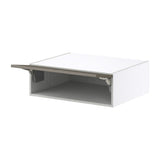 Hugo&Borg Savane 30-in W x 10-in H x 24-in D Textmel Wall Fully Assembled Cabinet (Flat Panel Slab Door Style)