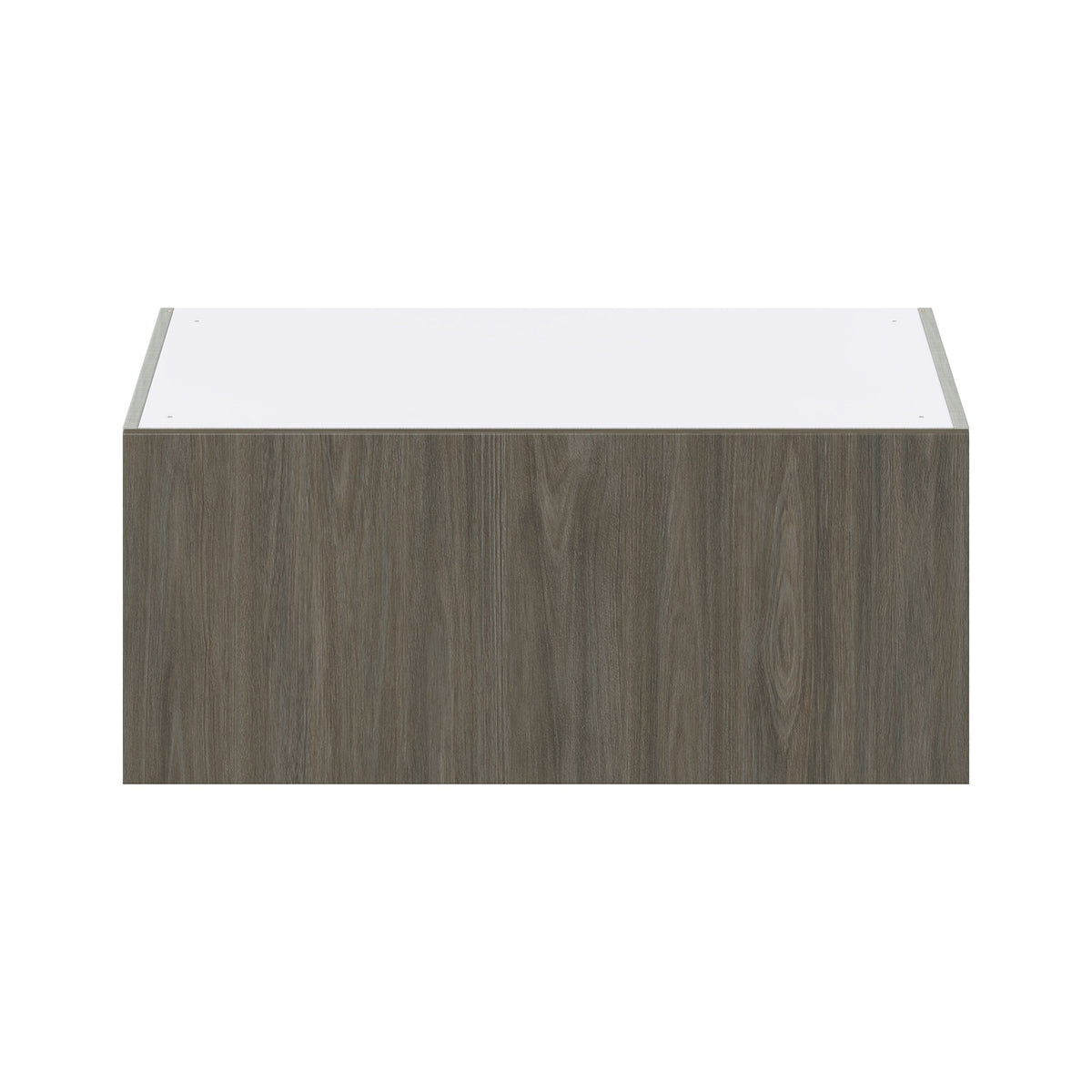 Hugo&Borg Savane 36-in W x 15-in H x 24-in D Textmel Wall Fully Assembled Cabinet (Flat Panel Slab Door Style)