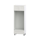 Hugo&Borg Belcourt 30-in W x 84.5-in H x 24-in D Gray Painted 1-Drawer Single or Double Oven Pantry Fully Assembled Cabinet (Recessed Panel Shaker Style)