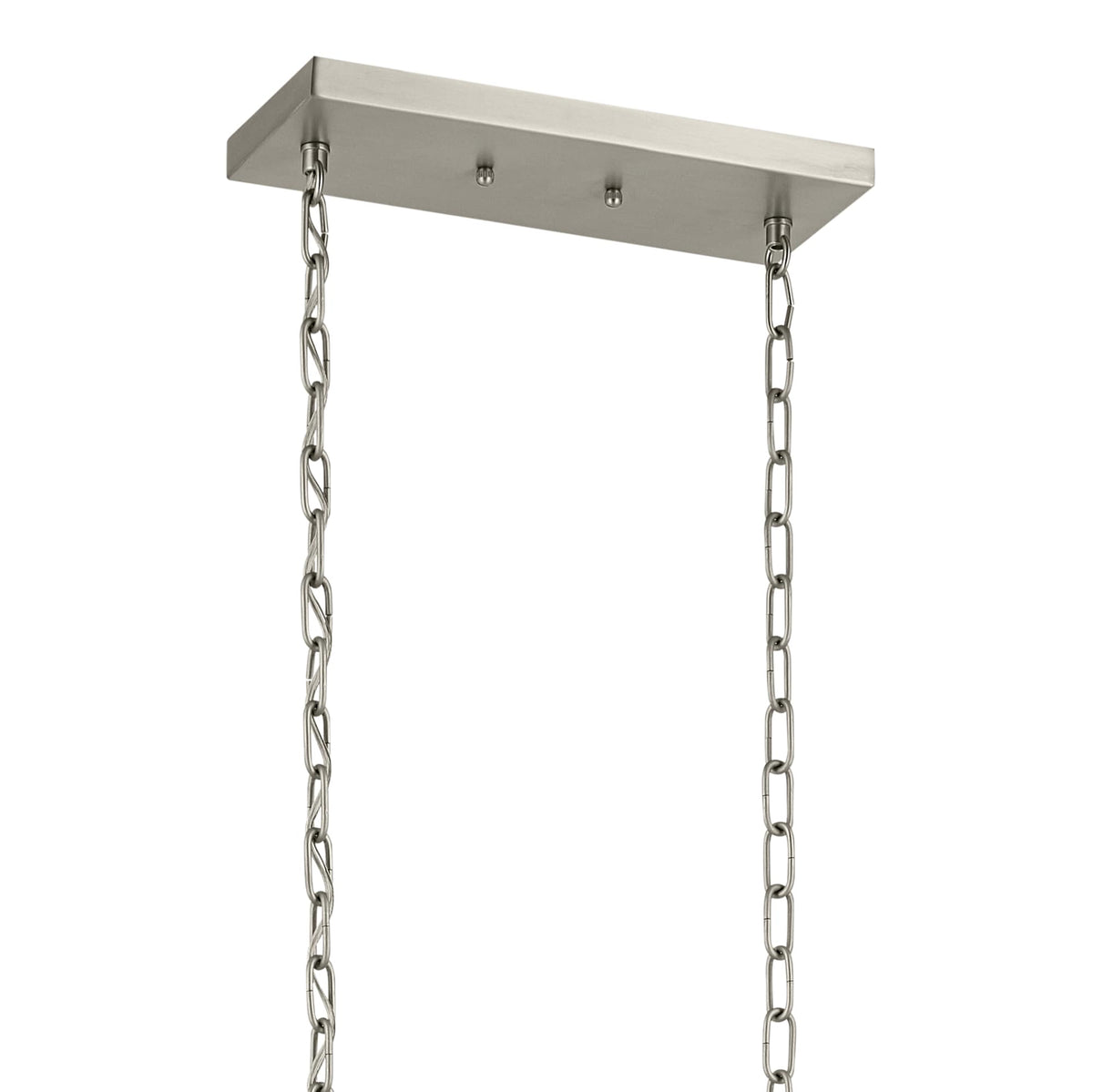 Kichler Birk 4-Light Brushed Nickel Farmhouse Chandelier