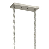 Kichler Birk 4-Light Brushed Nickel Farmhouse Chandelier