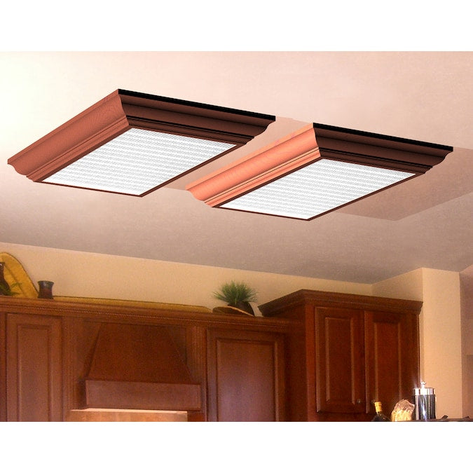 PLASKOLITE 24-in x 48-in 7.85-sq ft Louvered Ceiling Light Panels