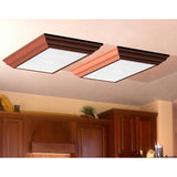 PLASKOLITE 24-in x 48-in 7.85-sq ft Louvered Ceiling Light Panels