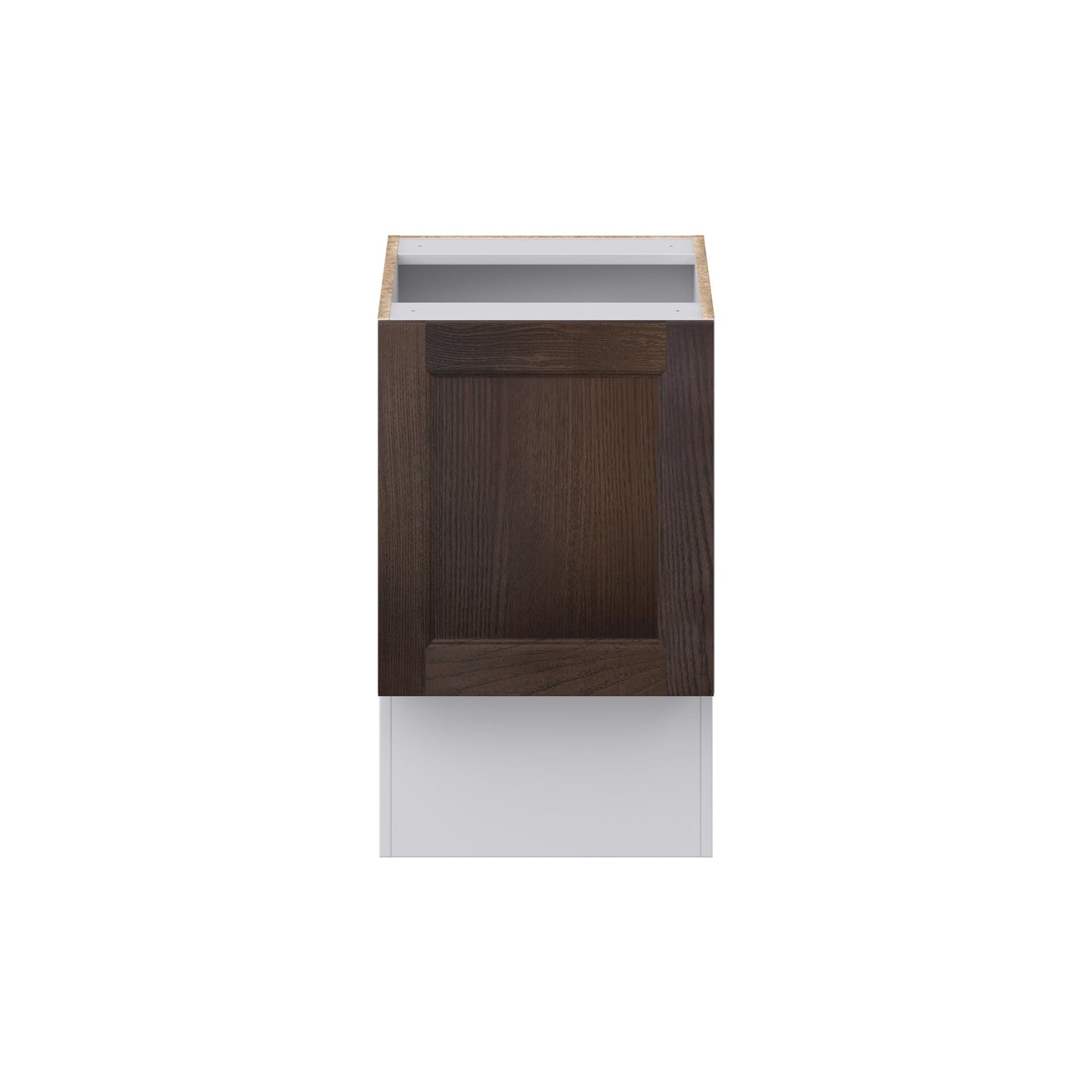 Hugo&Borg 18-in W x 34.5-in H x 21-in D Wood Base Fully Assembled Cabinet (Recessed Panel Shaker Door Style)