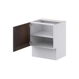 Hugo&Borg 24-in W x 34.5-in H x 21-in D Wood Base Fully Assembled Cabinet (Recessed Panel Shaker Door Style)