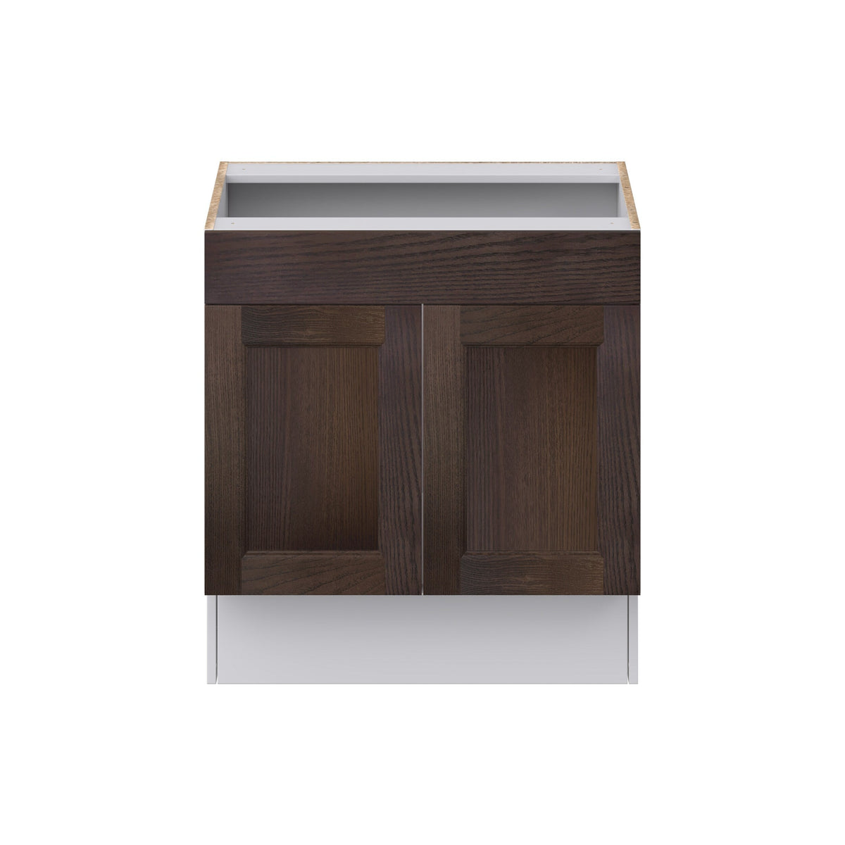 Hugo&Borg 30-in W x 32.5-in H x 24-in D Wood Base Fully Assembled Cabinet (Recessed Panel Shaker Door Style)