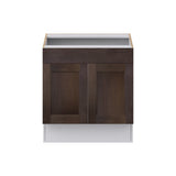 Hugo&Borg 30-in W x 32.5-in H x 24-in D Wood Base Fully Assembled Cabinet (Recessed Panel Shaker Door Style)