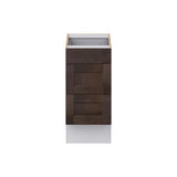 Hugo&Borg 15-in W x 32.5-in H x 24-in D Wood 3-Drawer Base Fully Assembled Cabinet (Recessed Panel Style)