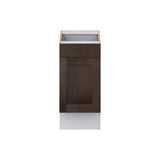 Hugo&Borg Montclaire 15-in W x 34.5-in H x 24-in D Wood 1-Drawer Base Fully Assembled Cabinet (Recessed Panel Shaker Style)