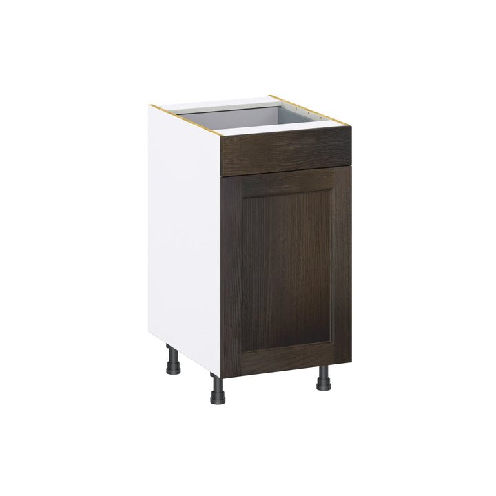 Hugo&Borg Montclaire 18-in W x 34.5-in H x 24-in D Wood 1-Drawer Base Fully Assembled Cabinet (Recessed Panel Shaker Style)