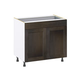 Hugo&Borg Montclaire 36-in W x 34.5-in H x 24-in D Wood 1-Drawer Base Fully Assembled Cabinet (Recessed Panel Shaker Style)