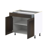 Hugo&Borg Montclaire 36-in W x 34.5-in H x 24-in D Wood 1-Drawer Base Fully Assembled Cabinet (Recessed Panel Shaker Style)