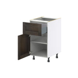 Hugo&Borg Montclaire 18-in W x 34.5-in H x 25-in D Wood 1-Drawer Base Fully Assembled Cabinet (Recessed Panel Shaker Style)