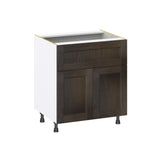 Hugo&Borg Montclaire 30-in W x 34.5-in H x 25-in D Wood 1-Drawer Base Fully Assembled Cabinet (Recessed Panel Shaker Style)