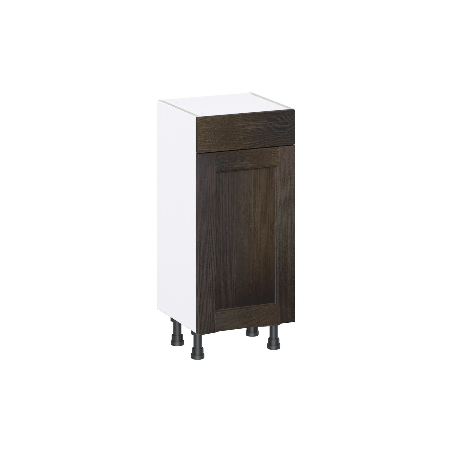 Hugo&Borg Montclaire 15-in W x 34.5-in H x 14-in D Wood Base Fully Assembled Cabinet (Recessed Panel Shaker Door Style)