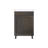 Hugo&Borg Montclaire 24-in W x 34.5-in H x 14-in D Wood 1-Drawer Base Fully Assembled Cabinet (Recessed Panel Shaker Style)