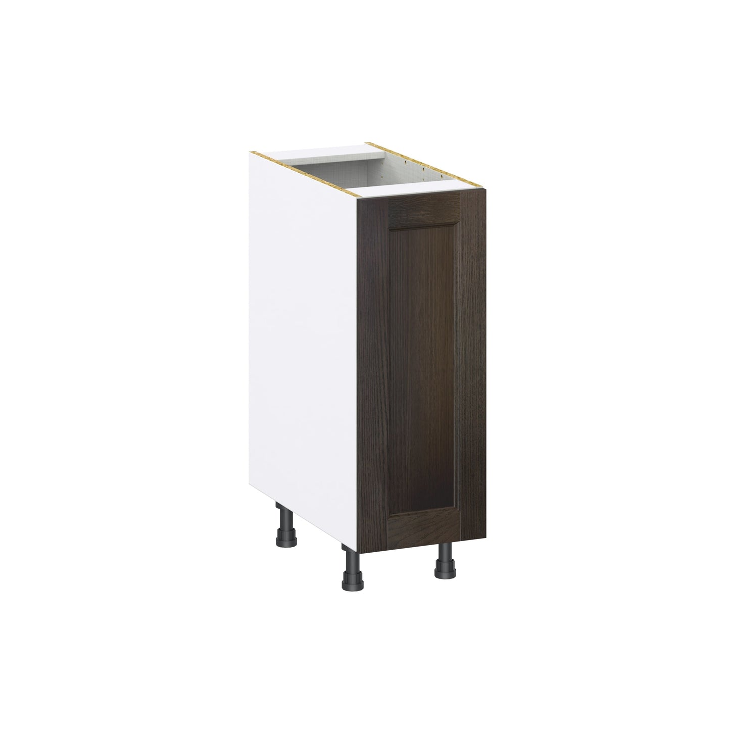 Hugo&Borg Montclaire 12-in W x 34.5-in H x 24-in D Wood Base Fully Assembled Cabinet (Recessed Panel Shaker Door Style)