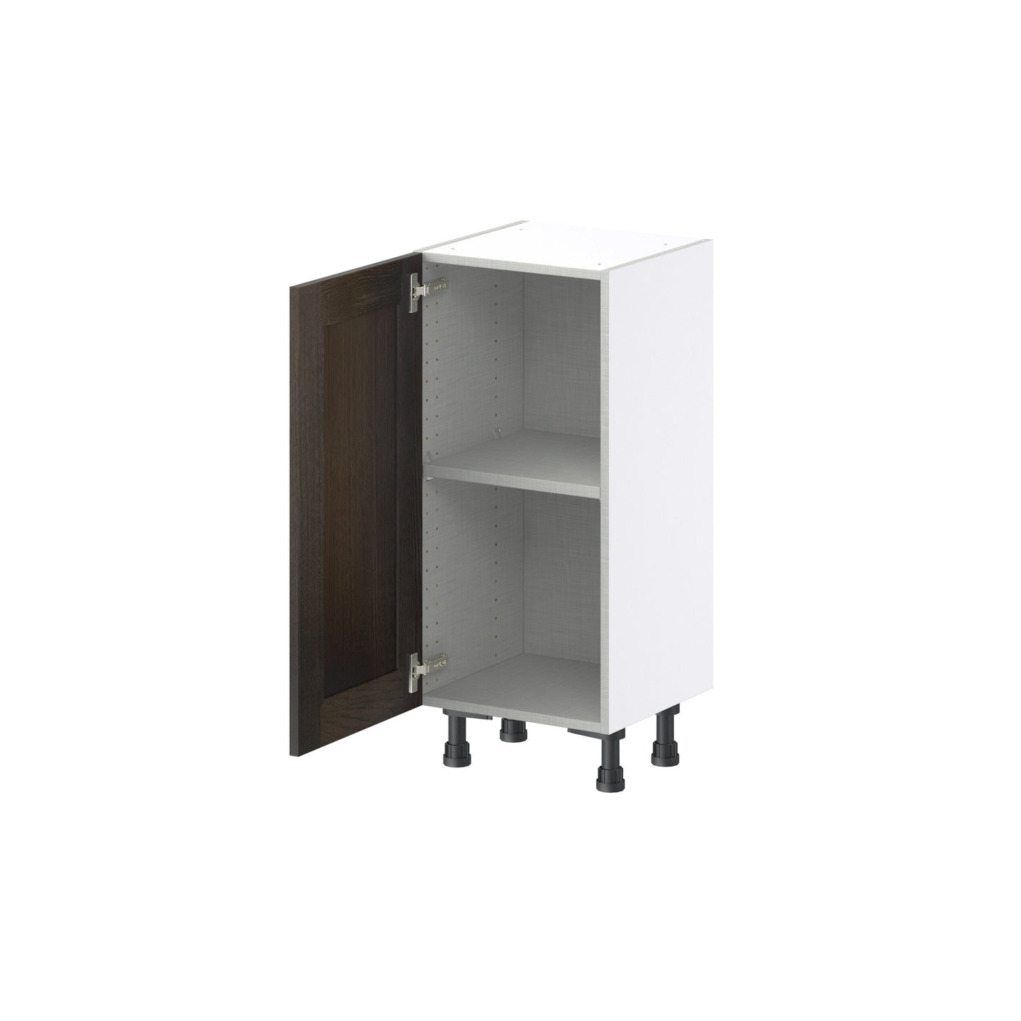 Hugo&Borg Montclaire 15-in W x 34.5-in H x 14-in D Wood Base Fully Assembled Cabinet (Recessed Panel Shaker Door Style)