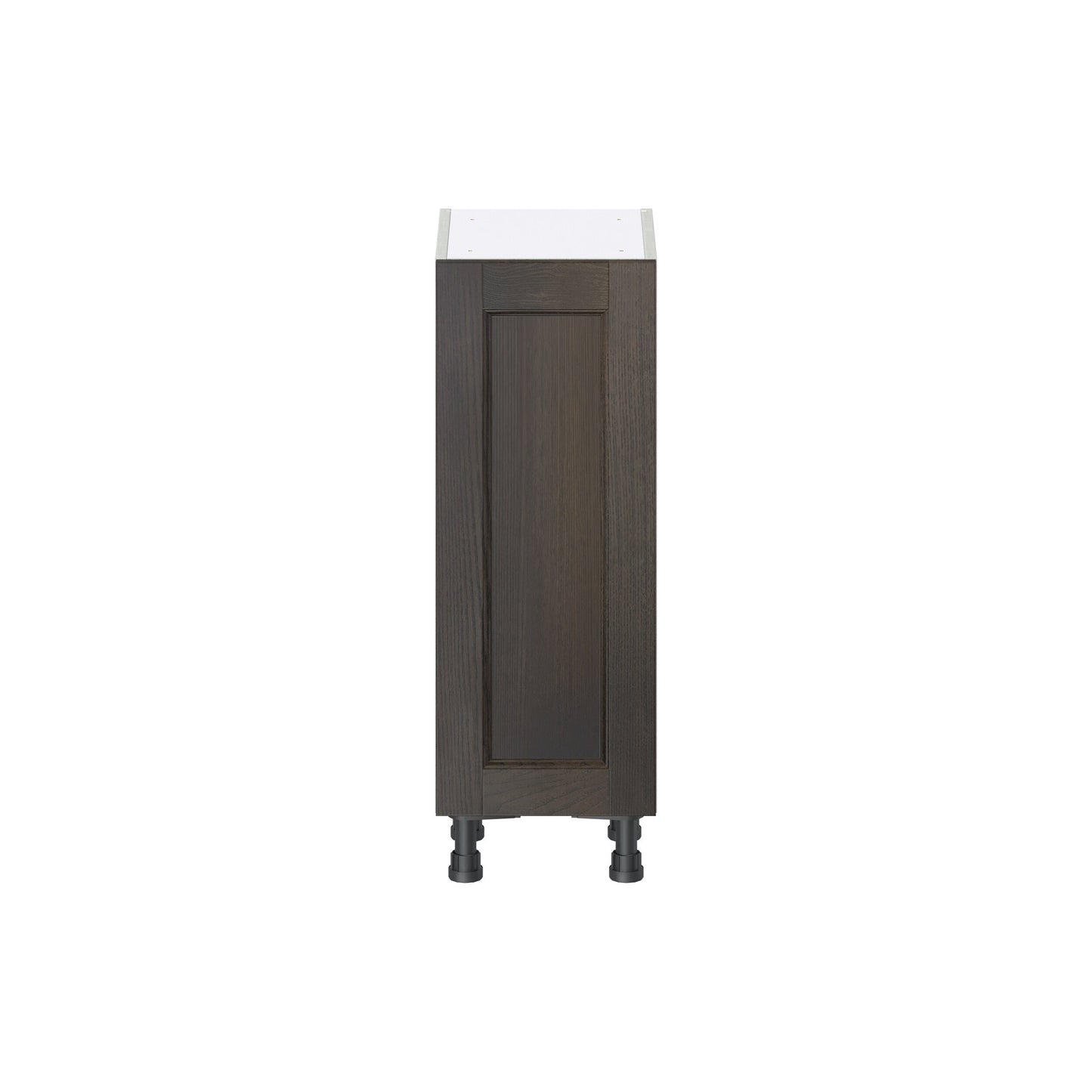 Hugo&Borg Montclaire 12-in W x 34.5-in H x 14-in D Wood Base Fully Assembled Cabinet (Recessed Panel Shaker Door Style)