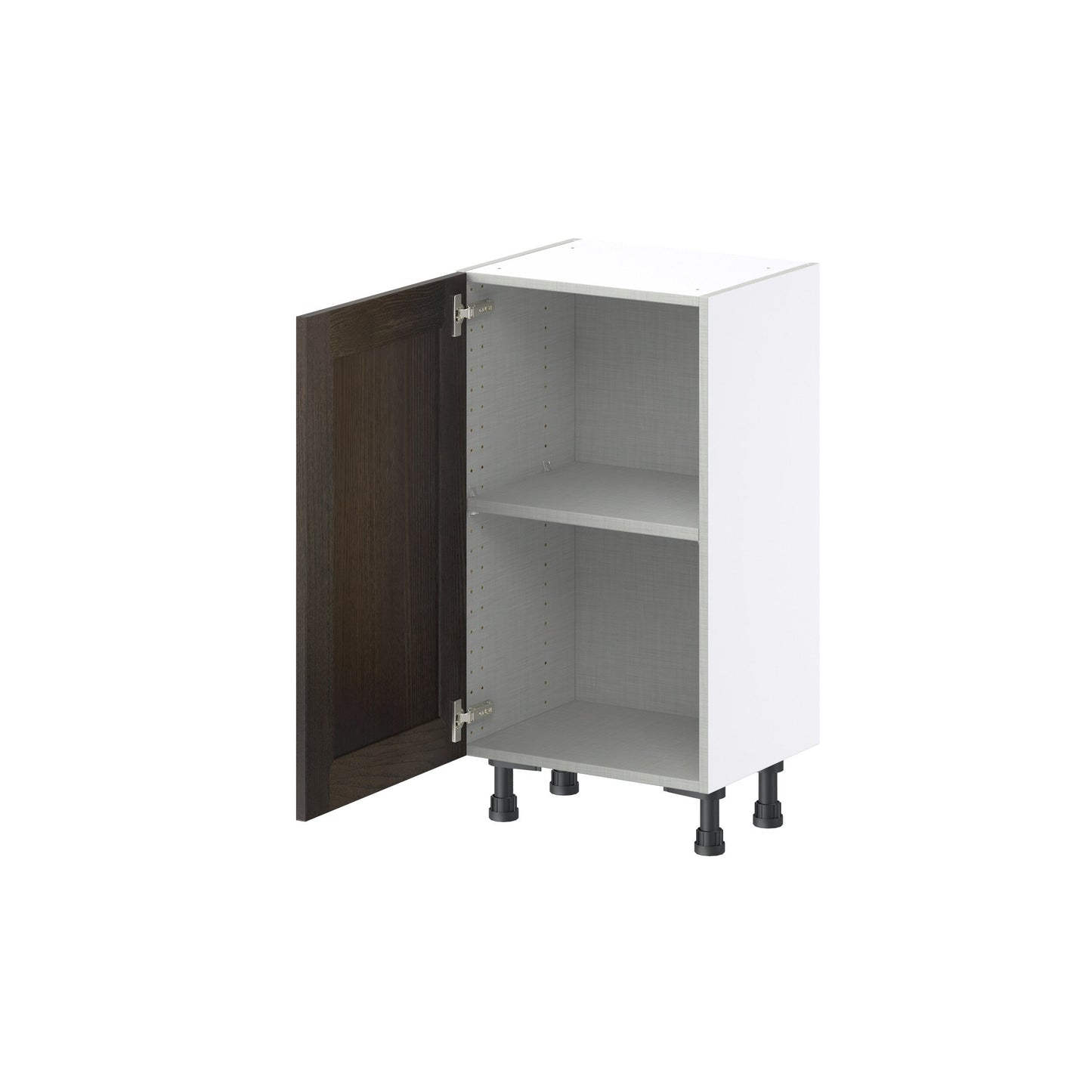 Hugo&Borg Montclaire 18-in W x 34.5-in H x 14-in D Wood Base Fully Assembled Cabinet (Recessed Panel Shaker Door Style)