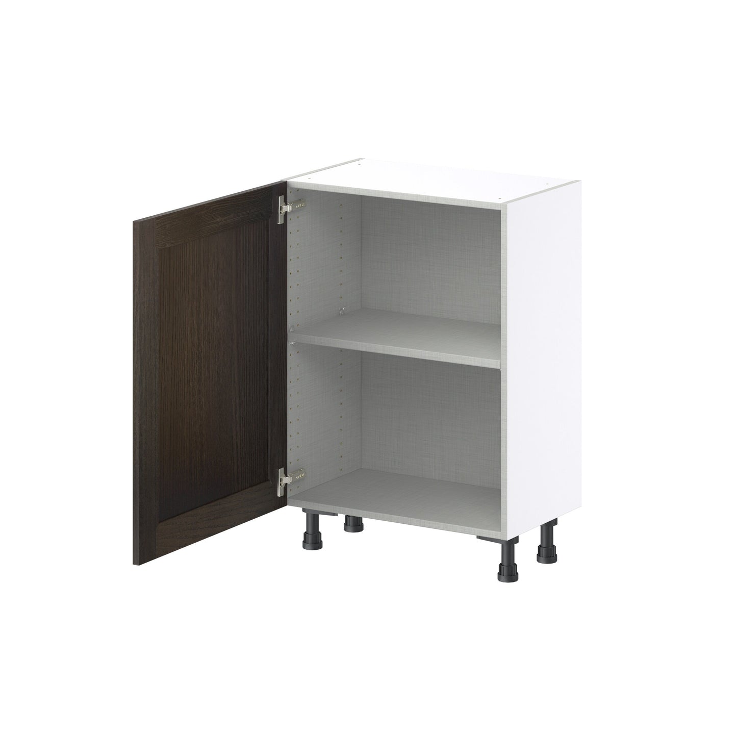 Hugo&Borg Montclaire 24-in W x 34.5-in H x 14-in D Wood Base Fully Assembled Cabinet (Recessed Panel Shaker Door Style)