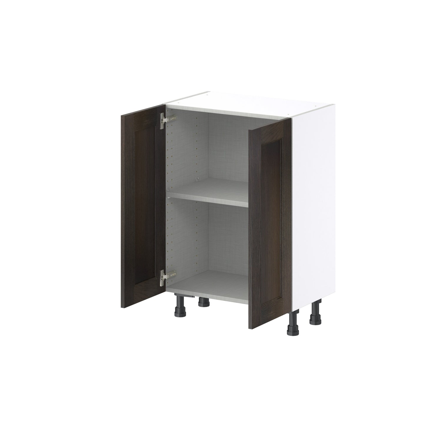Hugo&Borg Montclaire 24-in W x 34.5-in H x 14-in D Wood Base Fully Assembled Cabinet (Recessed Panel Shaker Door Style)